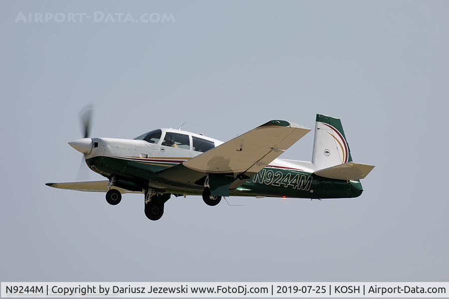 N9244M, 1966 Mooney M20E C/N 1195, Mooney M20E Chapparal  C/N 1195, N9244M
