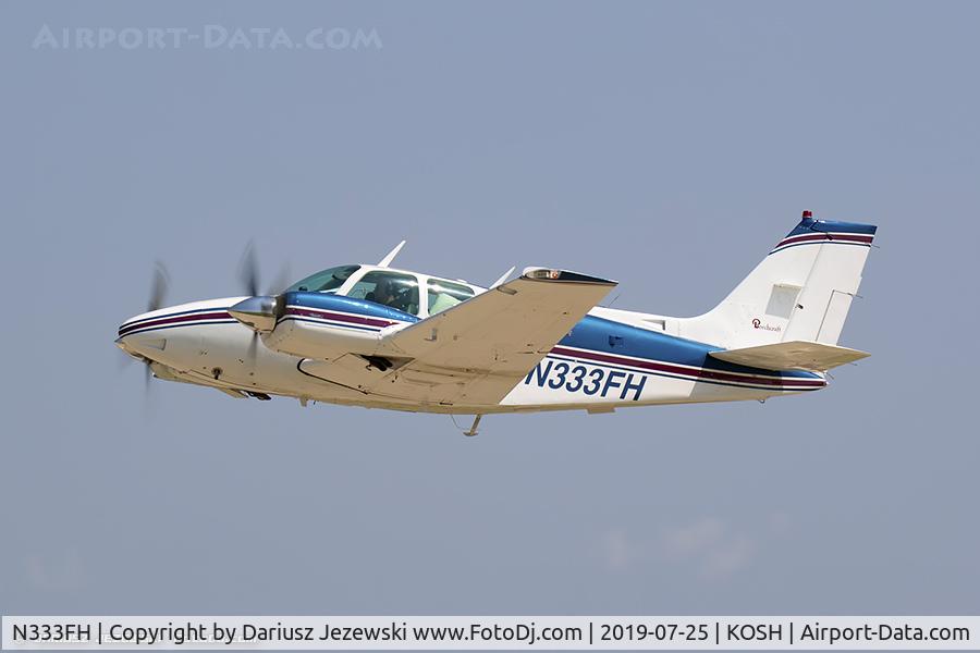 N333FH, 1976 Beech 95-B55 Baron C/N TC1934, Beech 95-B55 Baron  C/N TC1934, N333FH
