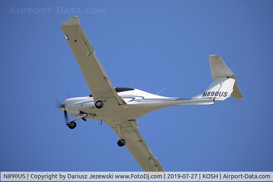 N890US, 2007 Diamond DA-40 Diamond Star C/N 40.890, Diamond DA-40 Diamond Star  C/N 40.89, N890US