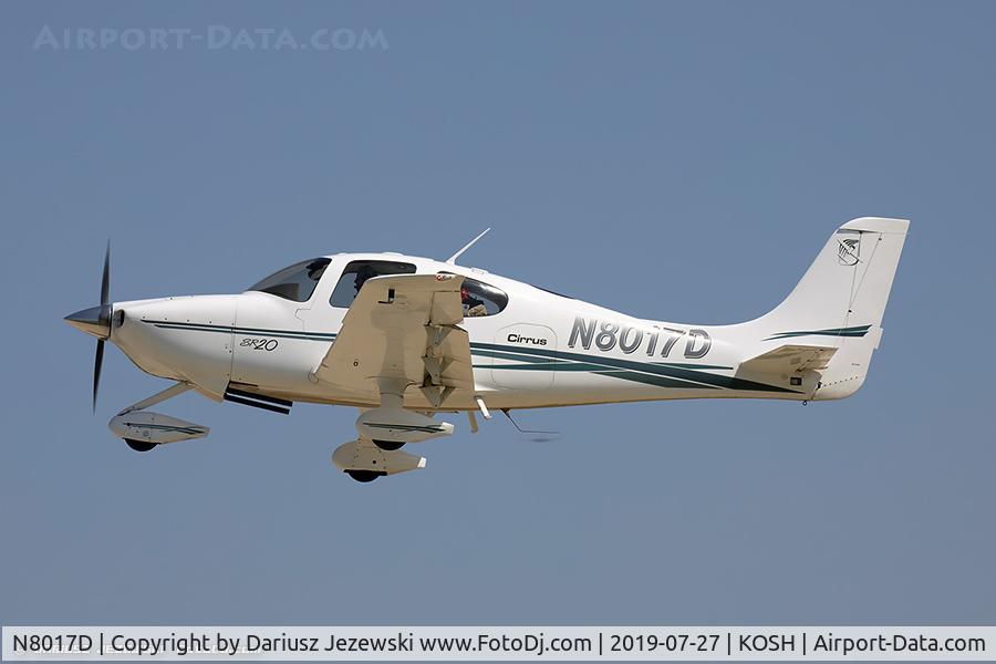 N8017D, 2003 Cirrus SR20 C/N 1339, Cirrus SR20  C/N 1339, N8017D