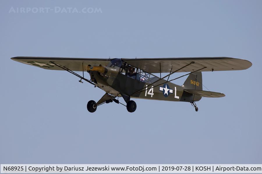 N68925, 1945 Piper J3C-65 Cub C/N 13702, Piper J3C-65 Cub  C/N 13702, NC68925