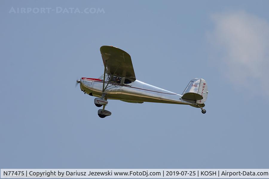 N77475, 1946 Cessna 120 C/N 11919, Cessna 120 C/N 11919, NC77475