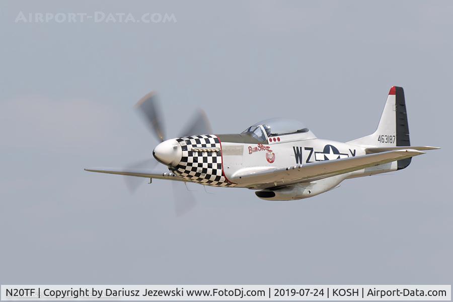 N20TF, 1967 North American (Cavalier) TF-51D Mustang C/N AF67-14866, North American TF-51D Mustang 