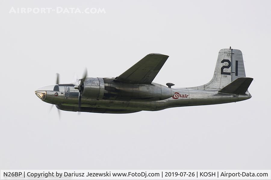 N26BP, 1944 Douglas A-26B Invader Invader C/N 7072, Douglas A-26B Invader  C/N 7072, NL26BP