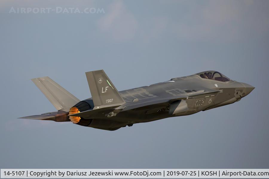 14-5107, 2016 Lockheed Martin F-35A Lightning II C/N AF-108, F-35A Lightning II 14-5107 LF from 62nd FS 