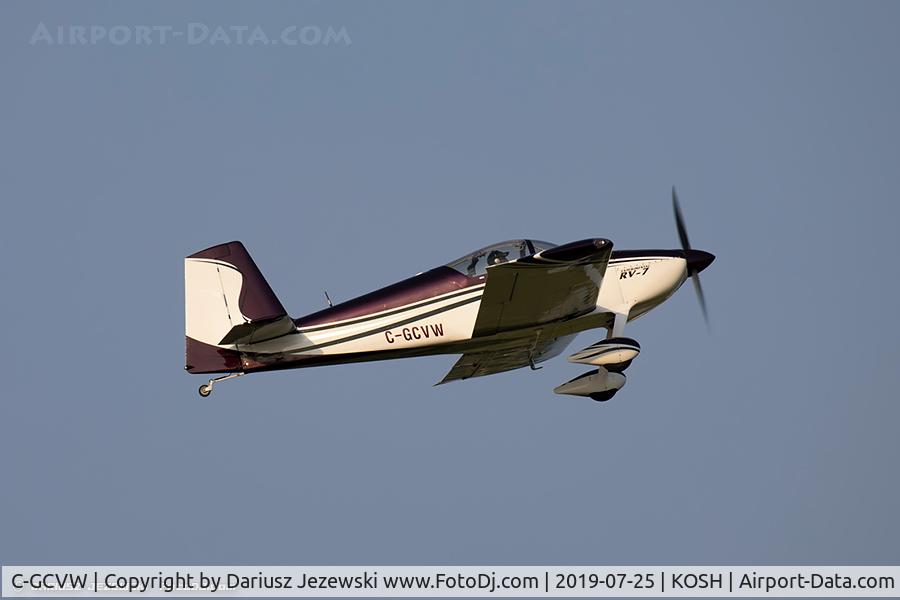 C-GCVW, 2006 Vans RV-7 C/N 71466, Vans RV-7  C/N 71466, C-GCVW