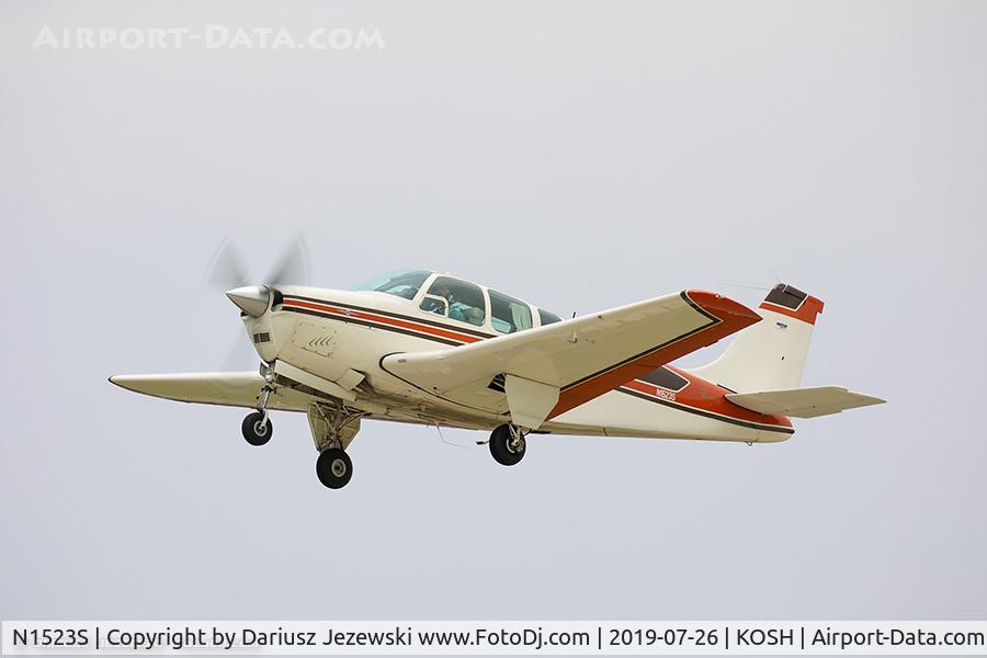 N1523S, 1962 Beech 35-B33 Debonair C/N CD-504, Beech 35-B33 Debonair  C/N CD-504, N1523S