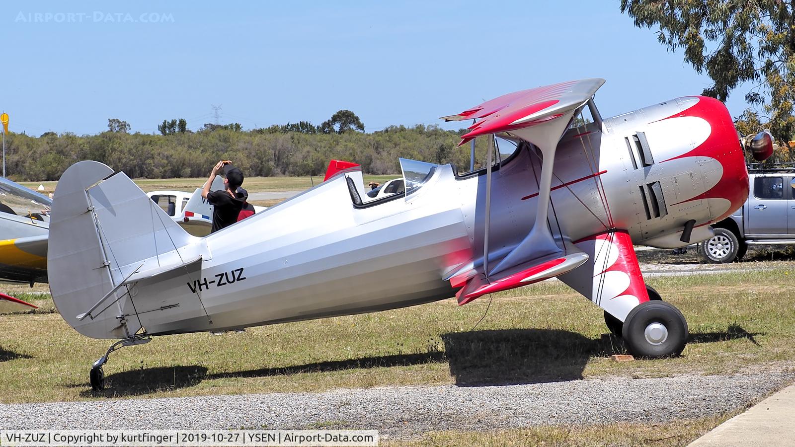 VH-ZUZ, 2003 Culp SPECIAL C/N CS-1947, Amateur Built Aircraft Culp Special serial CS-1947 VH-ZUZ Serpentine airfield 271019.
