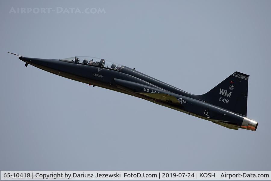 65-10418, 1965 Northrop T-38A-60-NO Talon C/N N.5837, T-38A Talon 65-10418 WM from 394th CTS 509Th OG Whiteman AFB, MO