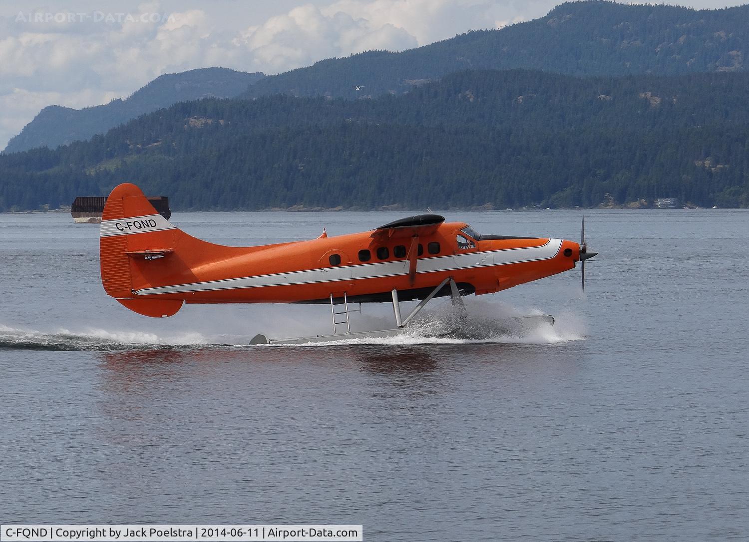 C-FQND, 1957 De Havilland Canada DHC-3 Otter C/N 233, Campbell River Seaplane Base BC YHH