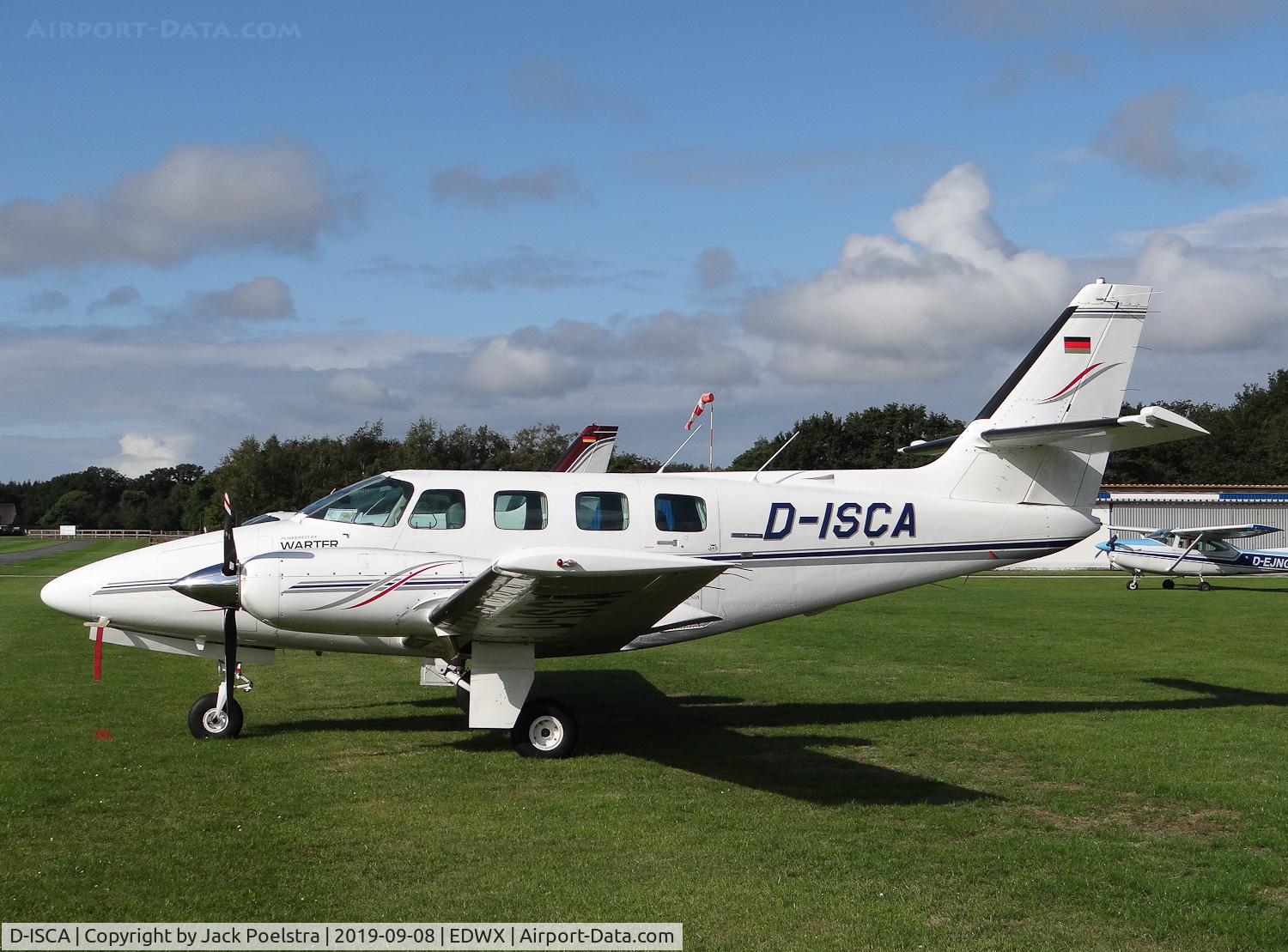 D-ISCA, Cessna T303 Crusader C/N T303-00175, At Westerstede airport