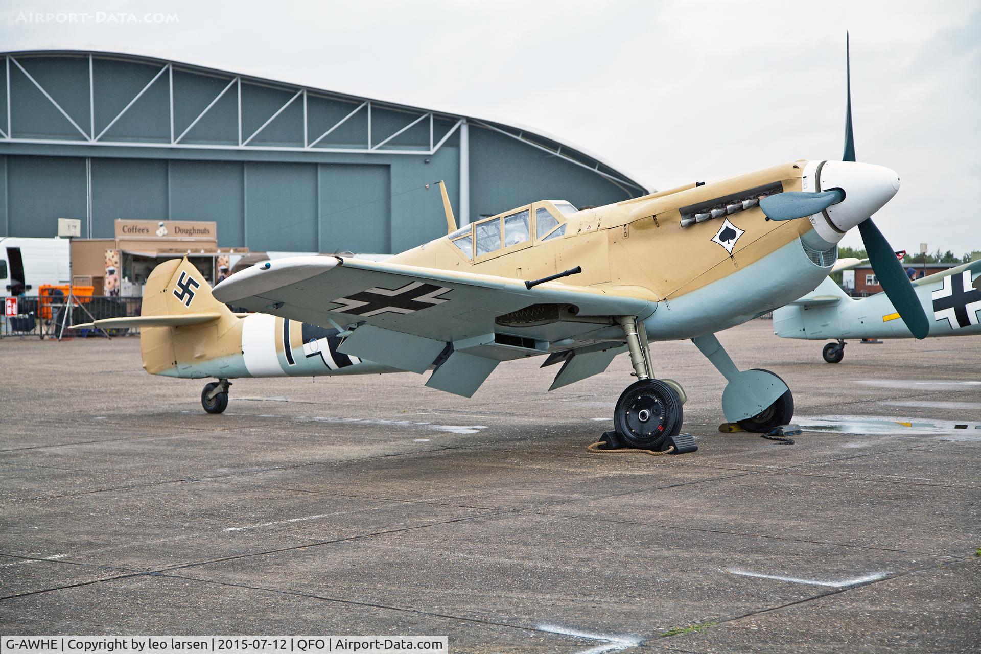 G-AWHE, Hispano HA-1112-M1L Buchon C/N 64, Duxfoed 12.7.2019