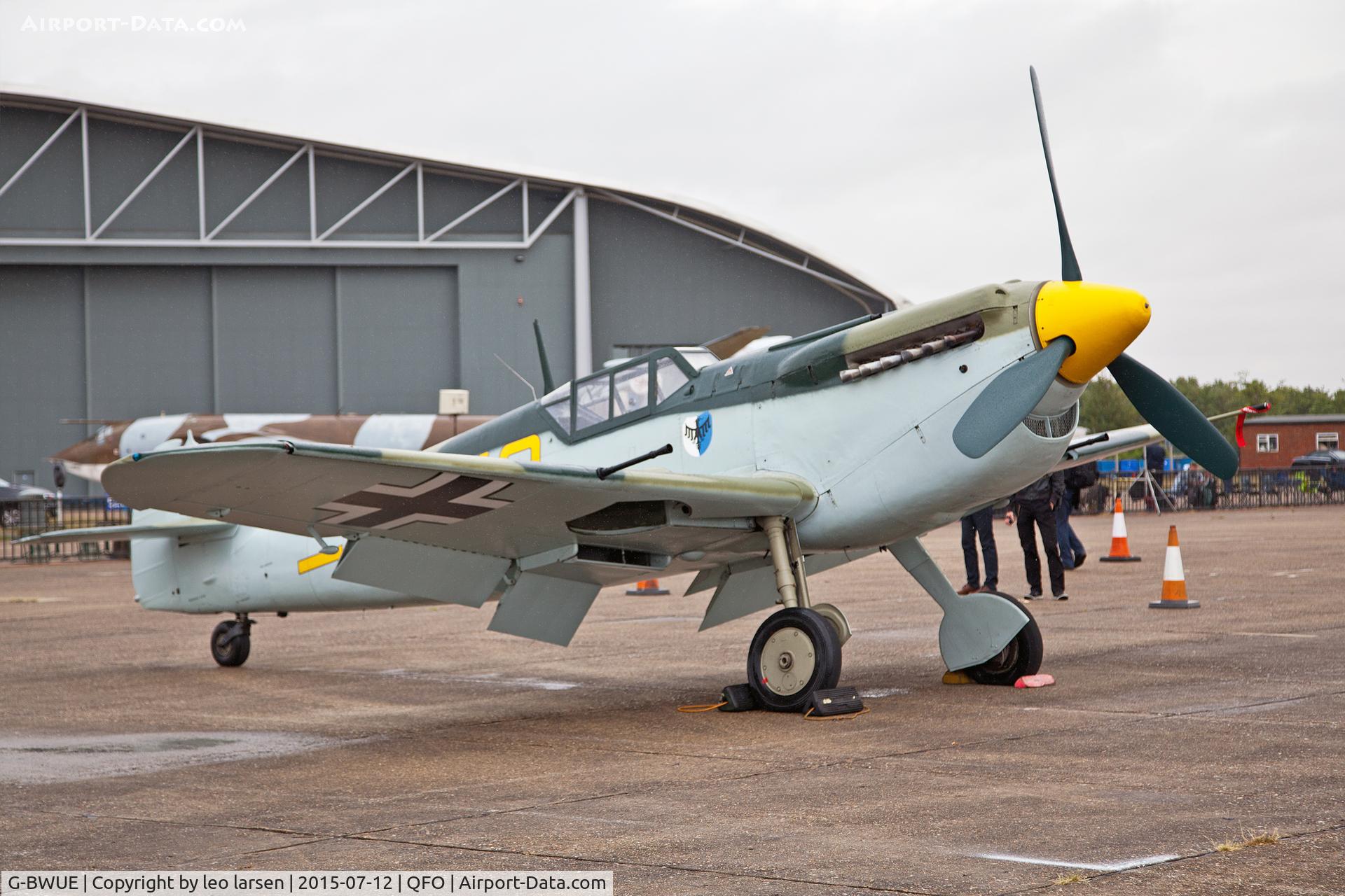 G-BWUE, 1949 Hispano HA-1112-M1L Buchon C/N 172, Duxford 12.7.2015