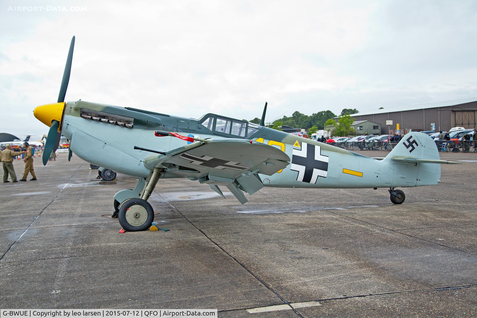G-BWUE, 1949 Hispano HA-1112-M1L Buchon C/N 172, Duxford 12.7.2015