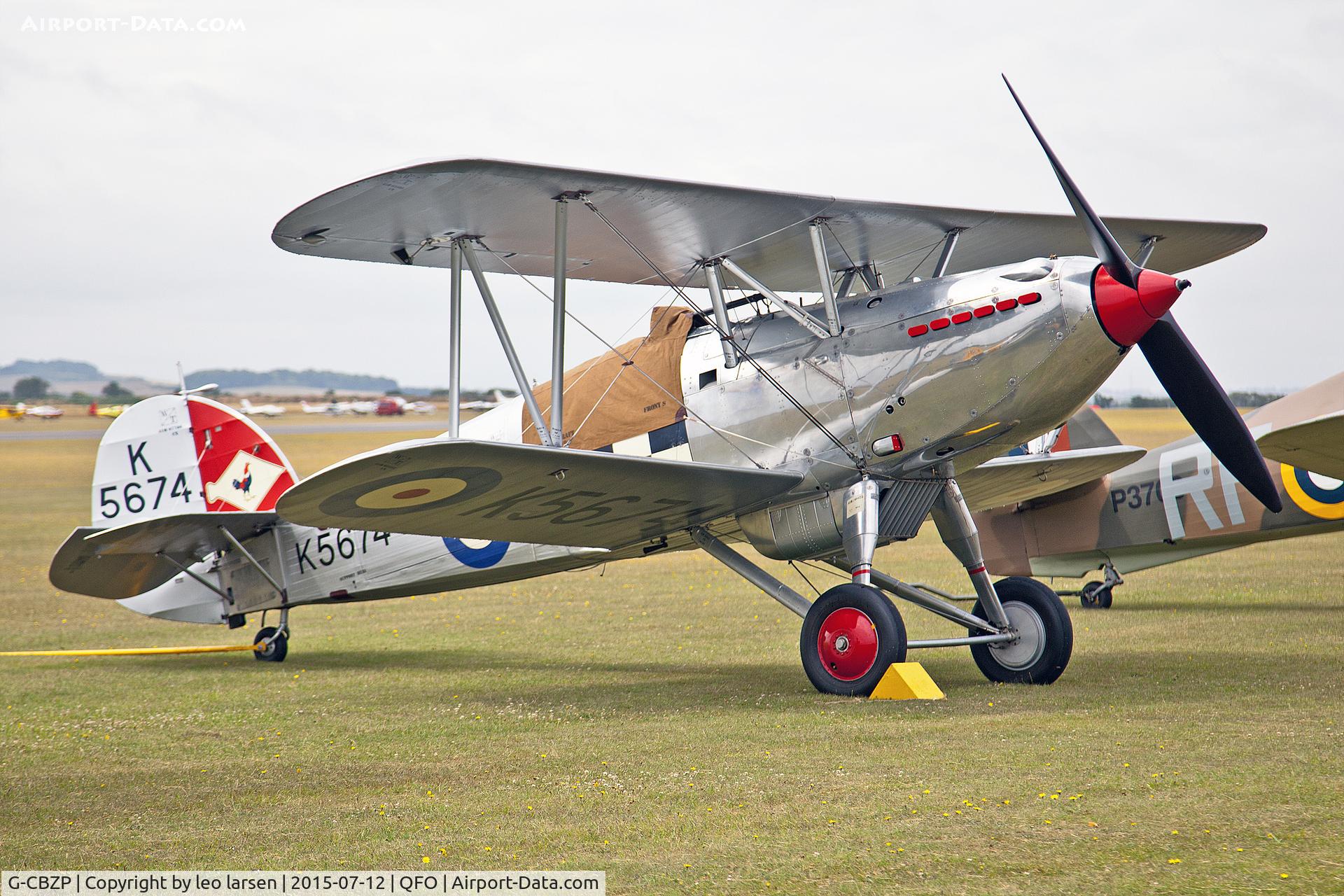 G-CBZP, 1935 Hawker Fury 1 C/N 41H-67550, Duxford 12.7.2015