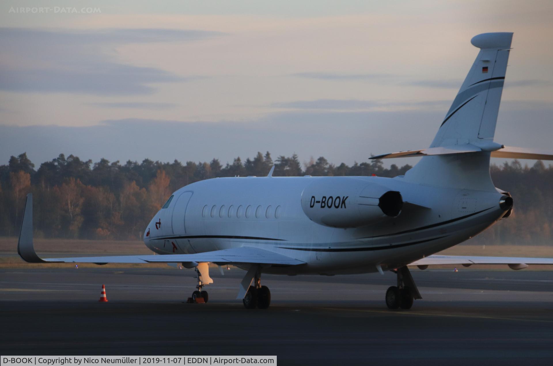 D-BOOK, 2006 Dassault Falcon 2000EX C/N 70, D-BOOK in EDDN/NUE