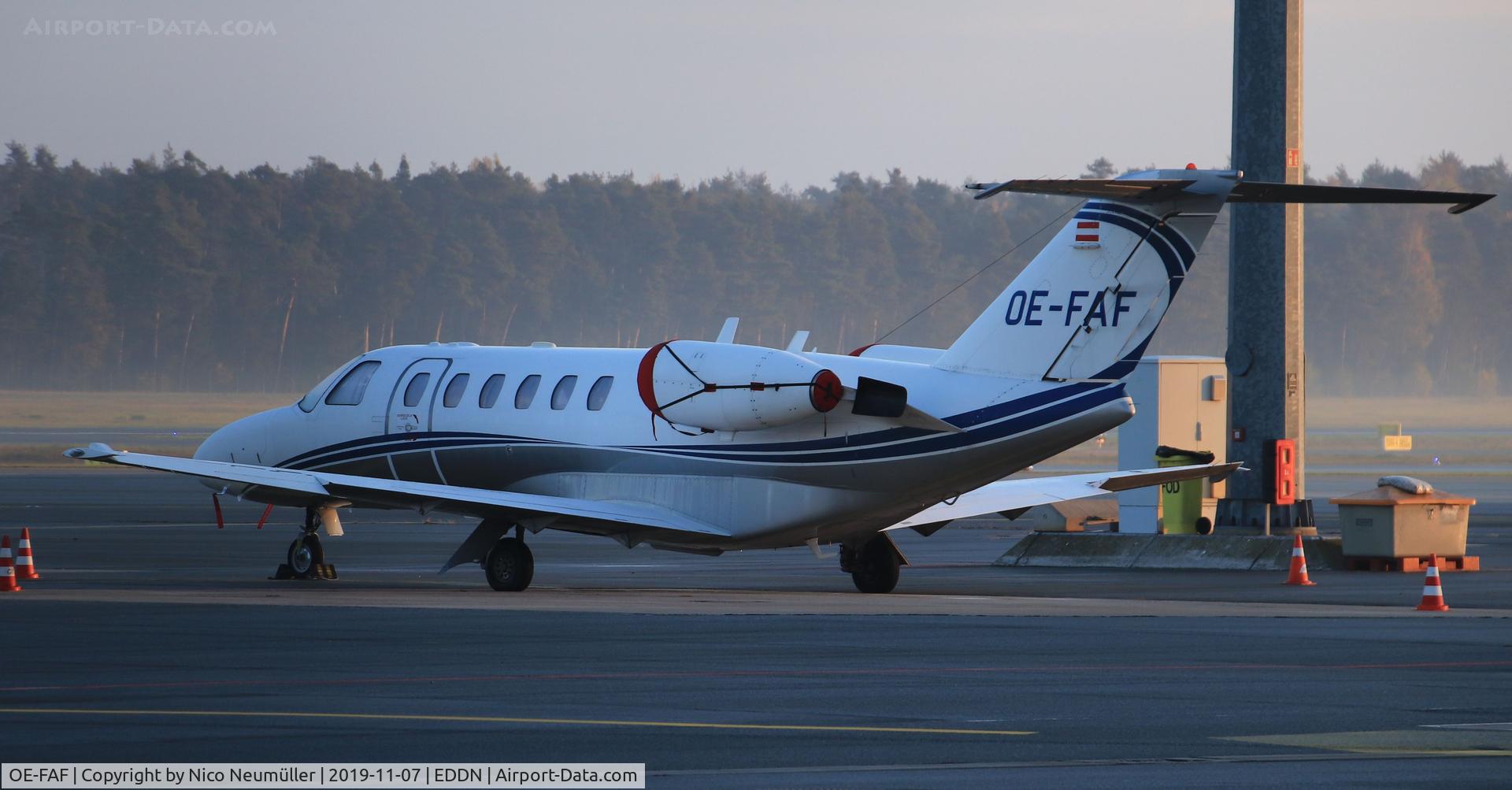 OE-FAF, 2004 Cessna 525A CitationJet CJ2 C/N 525A-0195, OE-FAF at EDDN/NUE