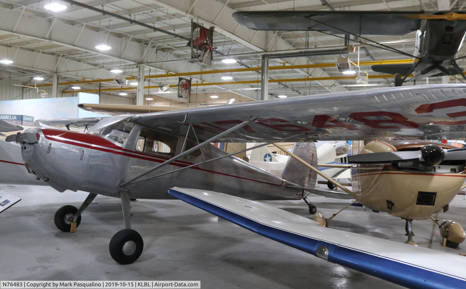 N76483, 1946 Cessna 140 C/N 10915, Cessna 140