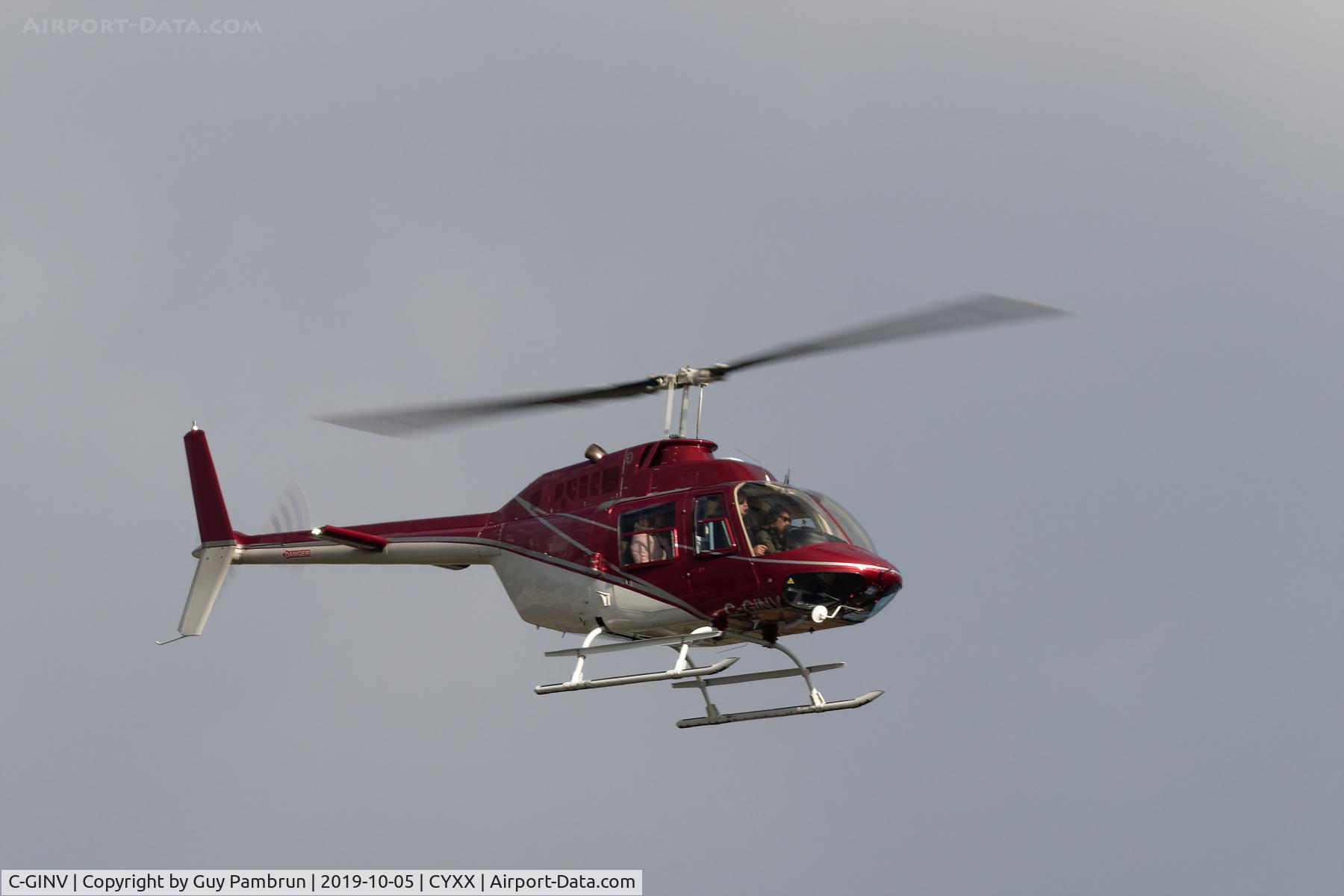 C-GINV, Bell 206A JetRanger JetRanger C/N 1663, Landing