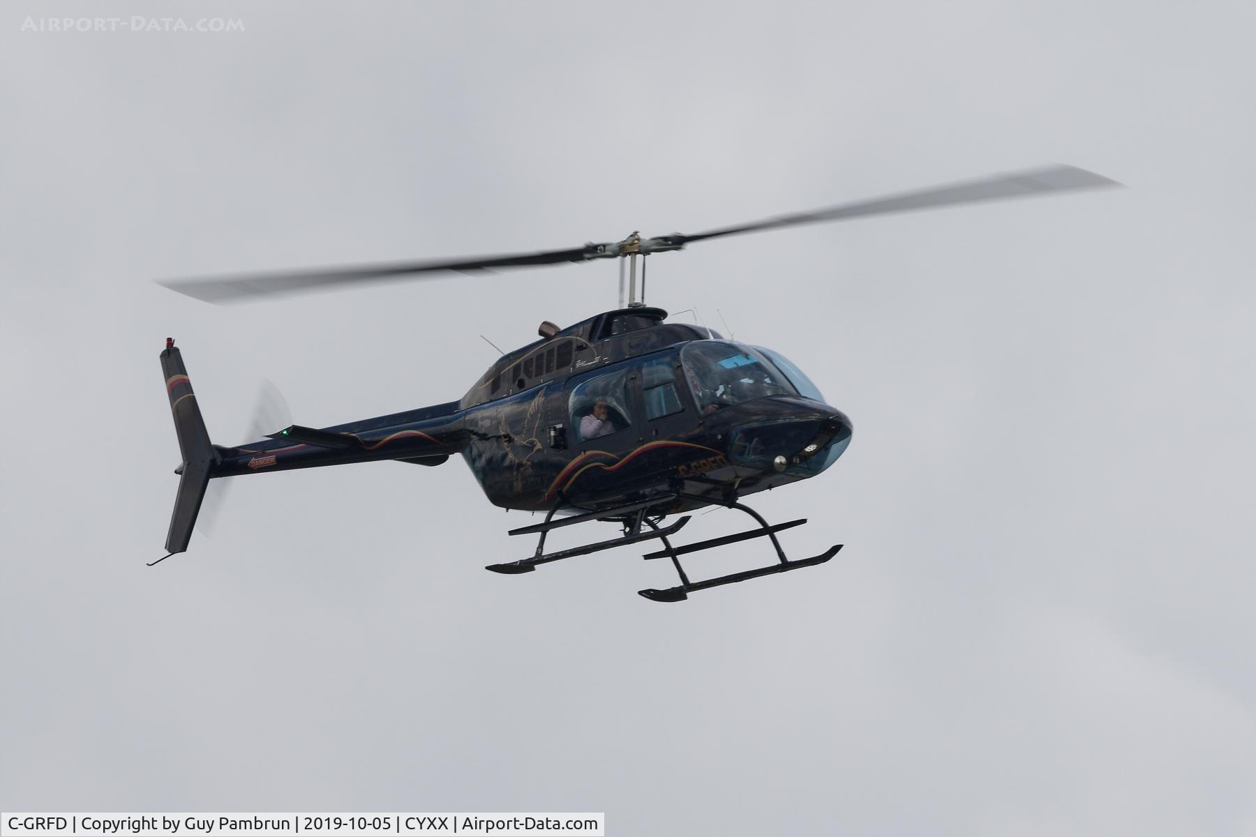 C-GRFD, 1978 Bell 206B JetRanger III C/N 2332, Landing