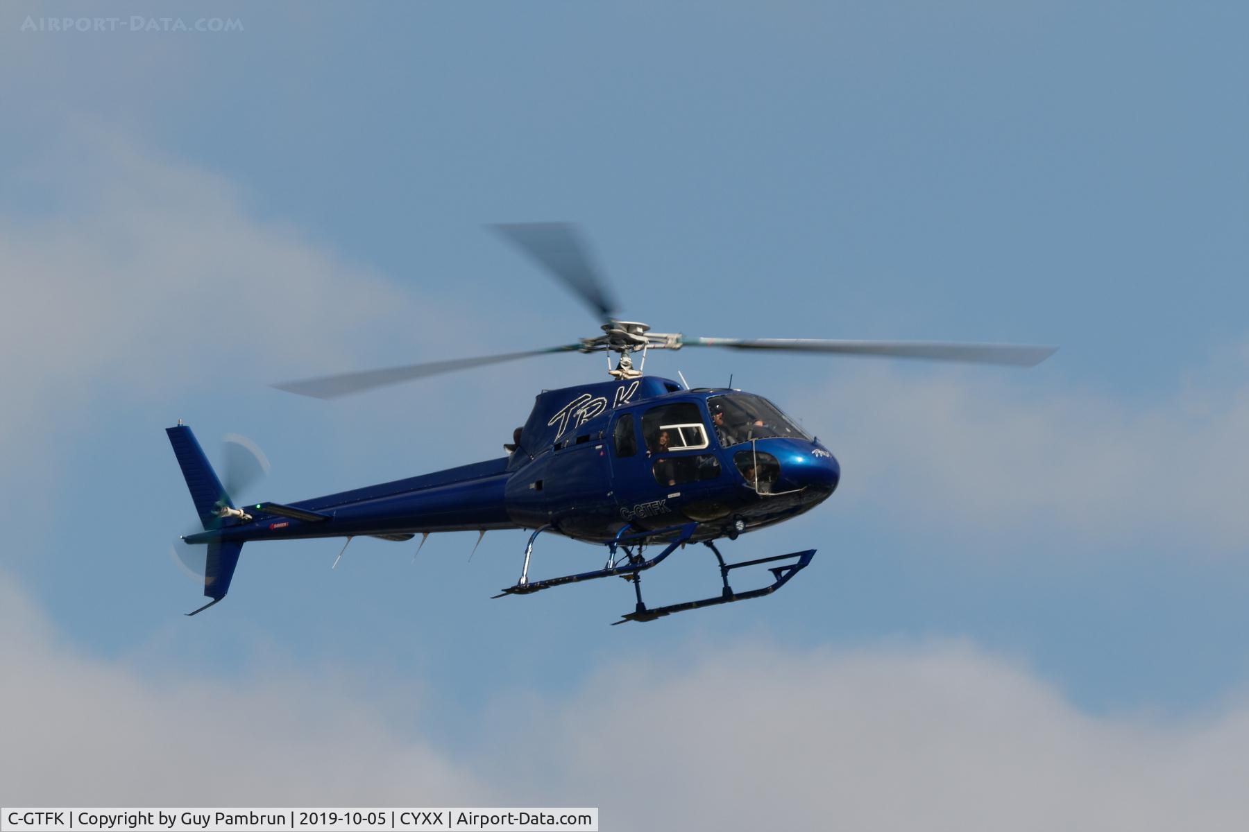 C-GTFK, 1979 Aerospatiale AS-350D AStar Mk3 C/N 1112, Landing