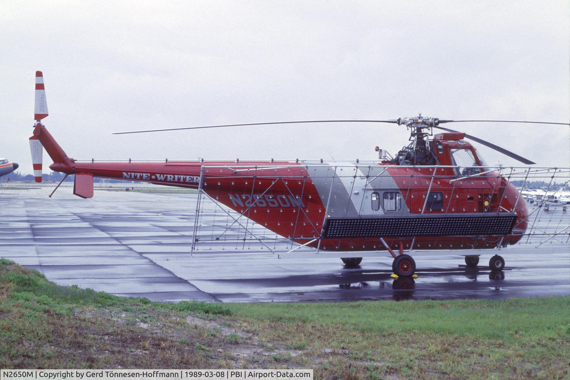 N2650M, 1954 Sikorsky S-55B C/N 55907, Noted as an Nite Writer