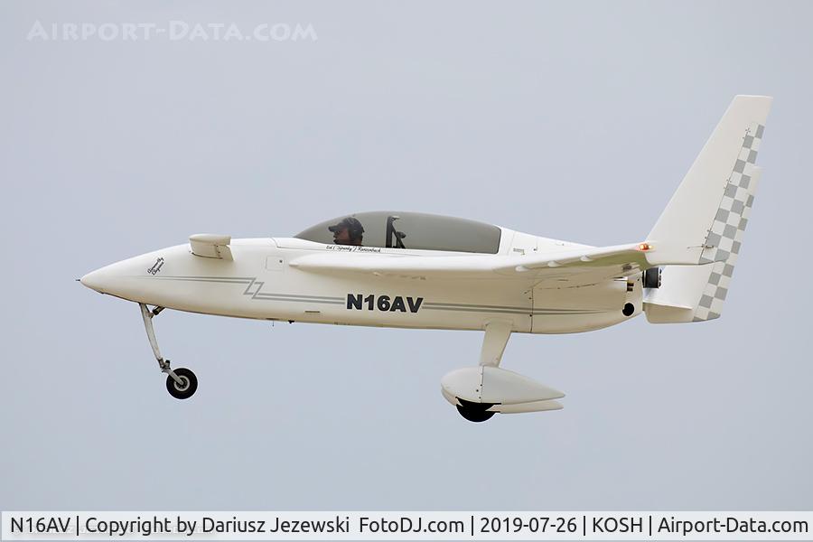 N16AV, 2013 Rutan Long-EZ C/N 002, Zipper  C/N 2, N16AV