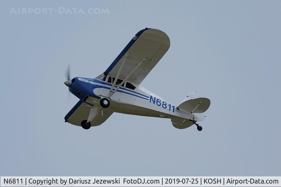 N6811, 1957 Piper PA-22-150 Tri Pacer C/N 22-4783, Piper PA-22-150 Tri-Pacer  C/N 22-4783, N6811