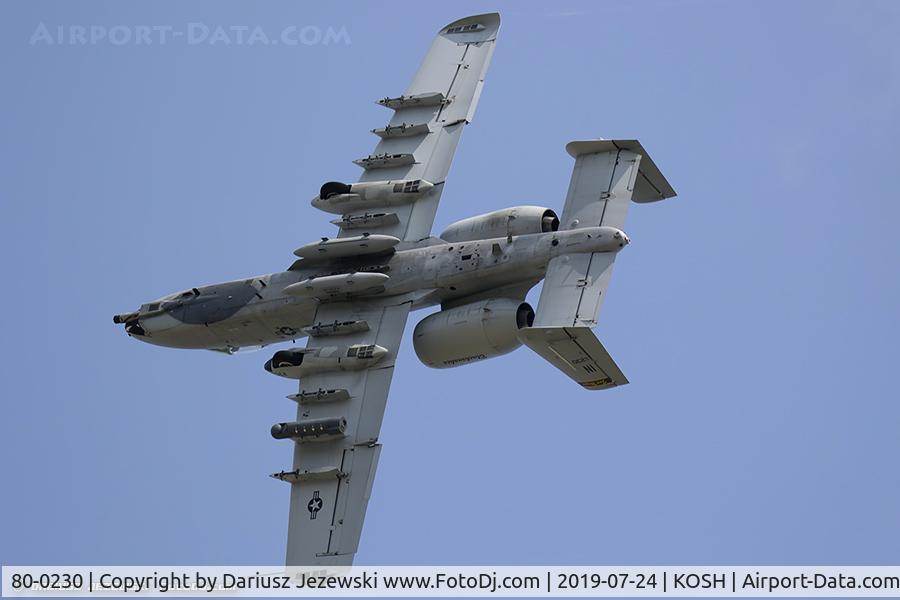 80-0230, 1980 Fairchild Republic A-10C Thunderbolt II C/N A10-0580, A-10A Thunderbolt 80-0230 PA from 103rd FS 