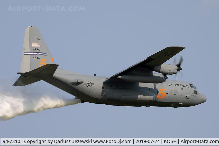 94-7310, 1995 Lockheed C-130H Hercules C/N 382-5396, C-130H Hercules 94-7310  from 731st AS 302nd AW Peterson AFB, CO