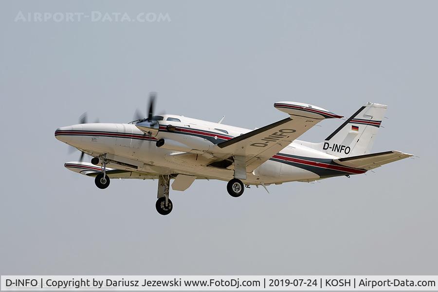 D-INFO, 1981 Piper PA-31T2 Cheyenne IIXL C/N 31T-8166031, Piper PA-31T2 Cheyenne IIXL  C/N 31T-8166031, D-INFO