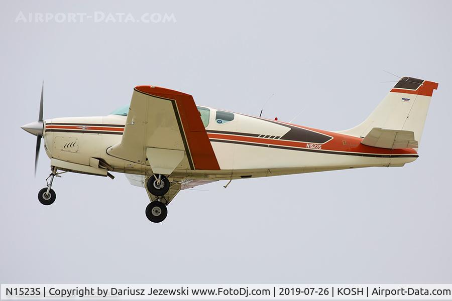 N1523S, 1962 Beech 35-B33 Debonair C/N CD-504, Beech 35-B33 Debonair  C/N CD-504, N1523S