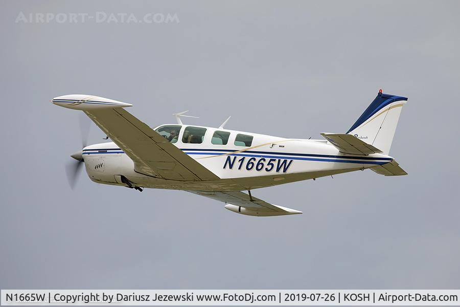 N1665W, 1972 Beech A36 Bonanza 36 C/N E-353, Beech A36 Bonanza 36  C/N E-353, N1665W
