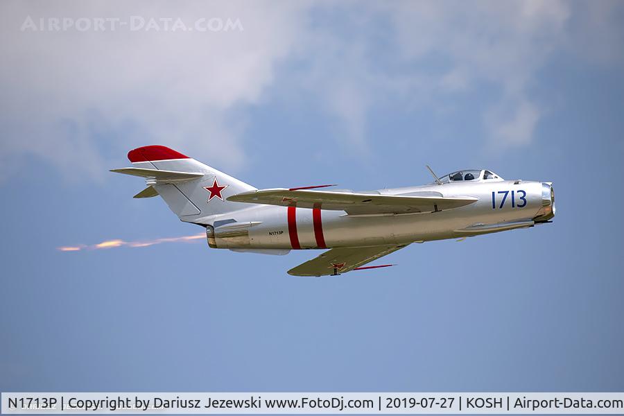 N1713P, 1960 PZL-Mielec Lim-5 (MiG-17F) C/N 1C1713, PZL Mielec Lim-5 (MiG-17F)  C/N 1C1713, N1713P