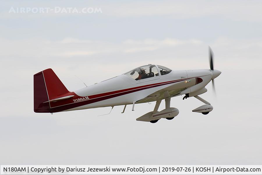 N180AM, 1999 Vans RV-6A C/N 60184, Vans RV-6A  C/N 60184, N180AM