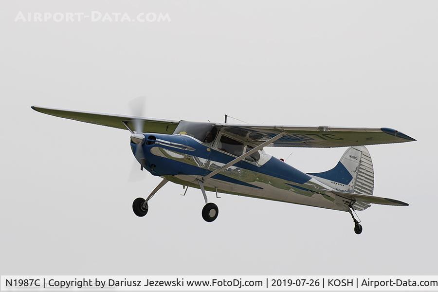 N1987C, 1953 Cessna 170B C/N 26132, Cessna 170B  C/N 26132, N1987C