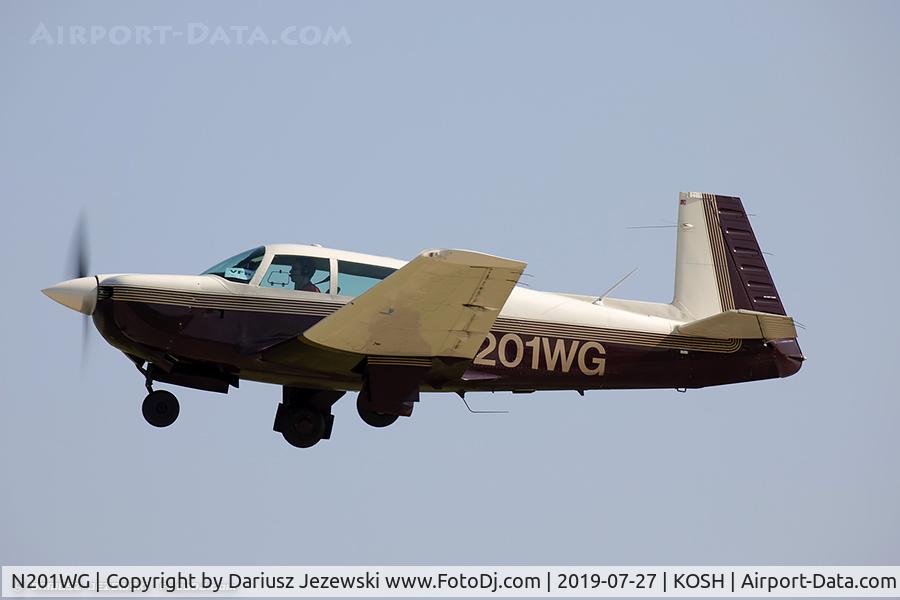 N201WG, 1977 Mooney M20J 201 C/N 24-0250, Mooney M20J 201  C/N 24-0250, N201WG
