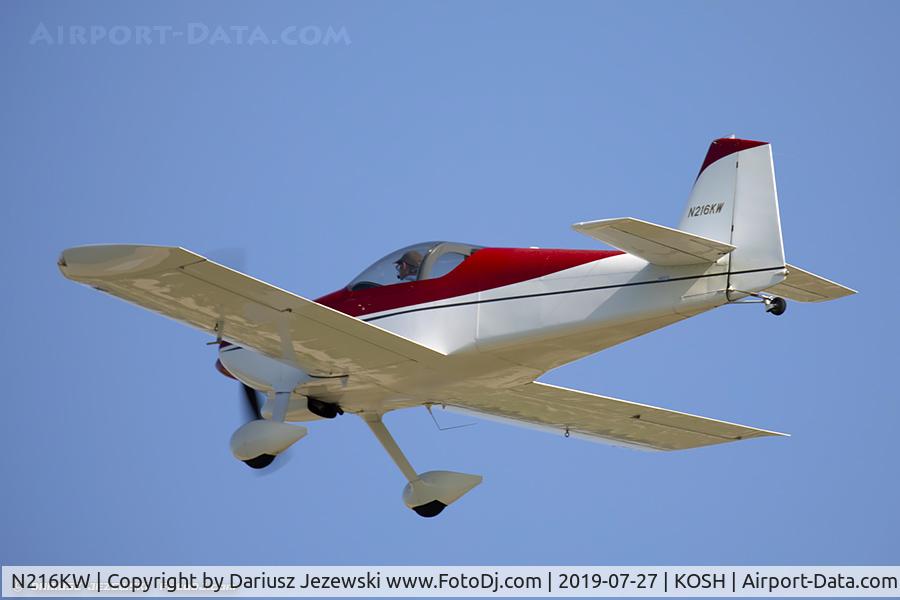 N216KW, Vans RV-6 C/N 24778, RV-6, N216KW