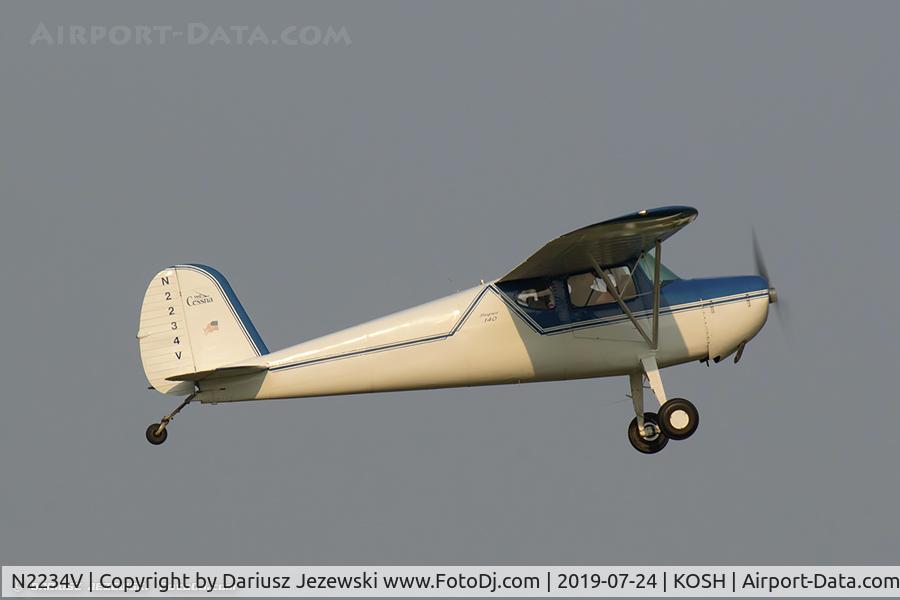 N2234V, 1948 Cessna 140 C/N 14465, Cessna 140 C/N 14465, N2234V