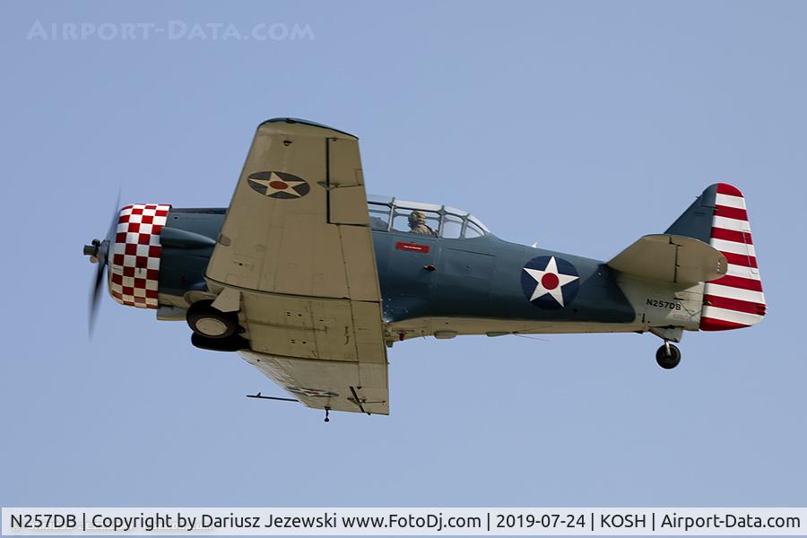 N257DB, 1952 North American T-6G Texan C/N 182-600, North American T-6G Texan  C/N 182-600, N257DB