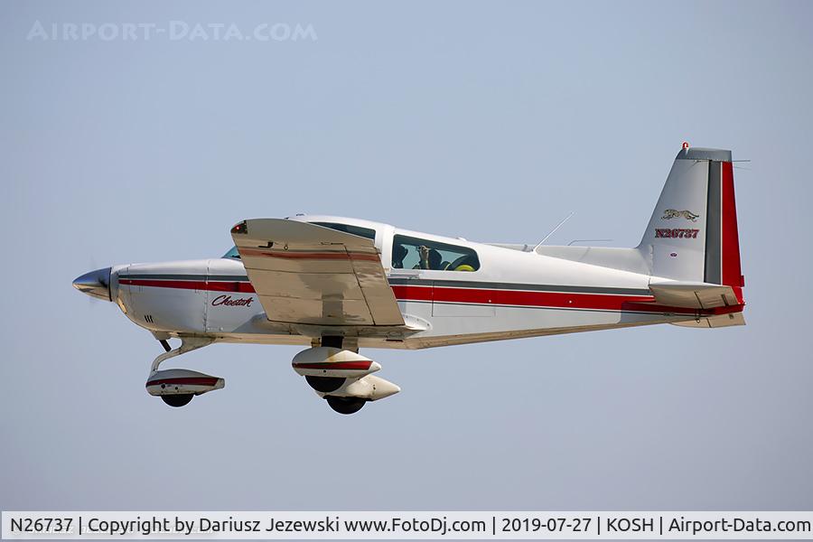 N26737, 1978 Gulfstream American Corp AA-5A C/N AA5A0683, Gulfstream American Corp AA-5A Cheetah  C/N AA5A0683, N26737