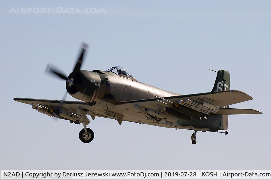 N2AD, 1947 Douglas AD-1 Skyraider C/N 09257/2085, Douglas AD-1 Skyraider 