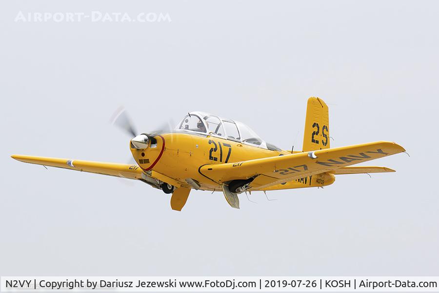 N2VY, 1955 Beech D-45 (T-34B) Mentor C/N BG-67, Beech D45 (T-34B) Mentor  C/N BG-67, N2VY