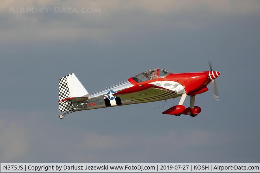 N375JS, 2000 Vans RV-6 C/N 23645, Vans RV-6  C/N 23645, N375JS