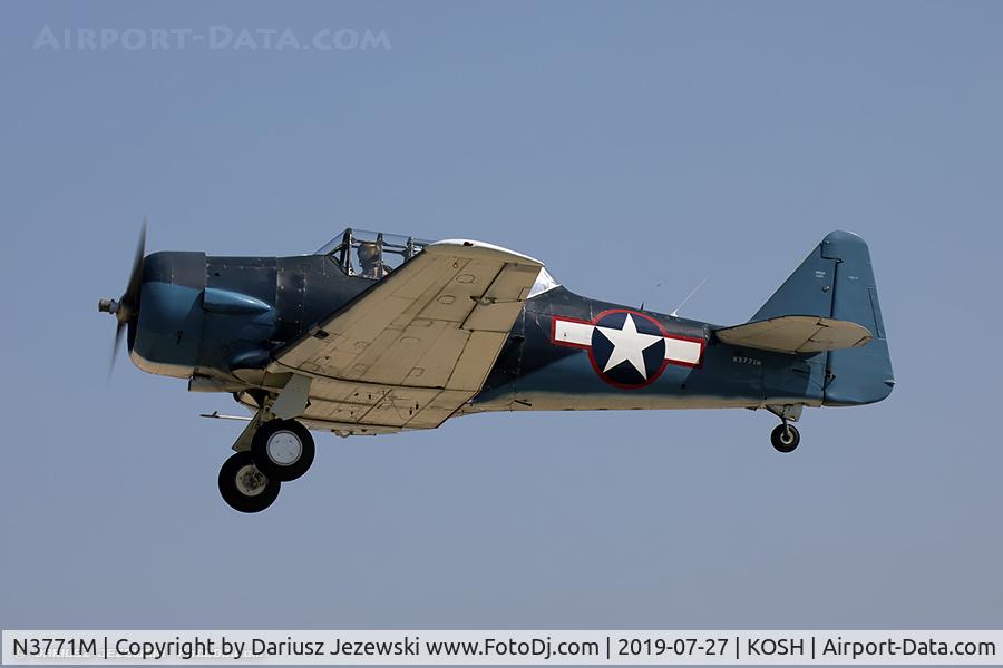 N3771M, North American SNJ-5C (AT-6D) Texan Texan C/N 88-17109, North American AT-6D Texan  C/N 88-17109, N3771M