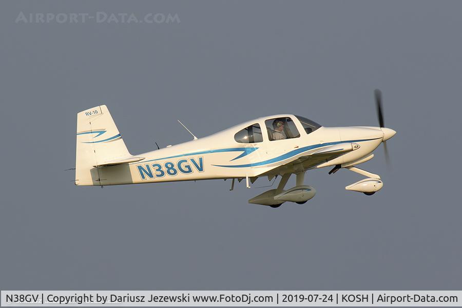 N38GV, 2010 Vans RV-10 C/N 40850, Vans RV-10  C/N 40850, N38GV