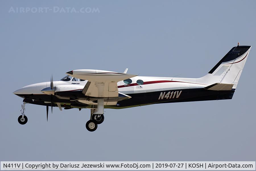 N411V, 1973 Cessna 340 C/N 340-0250, Cessna 340  C/N 340-0250, N411V
