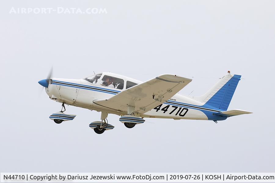 N44710, 1974 Piper PA-28-151 Warrior C/N 28-7515012, Piper PA-28-151 Cherokee Warrior  C/N 28-7515012, N44710