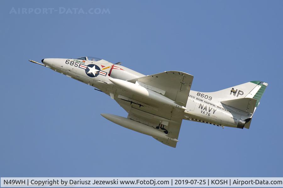 N49WH, 1959 Douglas A-4B Skyhawk C/N 11366, Douglas A-4B Skyhawk  C/N 11366, N49WH