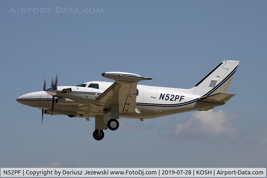 N52PF, Piper PA-31T1 C/N 31T-7904023, Piper PA-31T1 Cheyenne  C/N 31T-7904023, N52PF